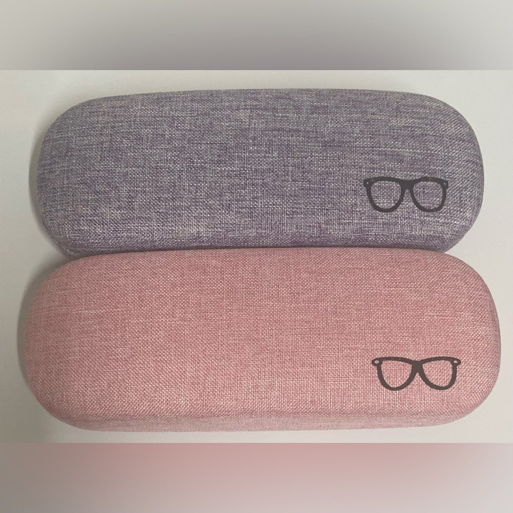 Set of 2 Hard Eyeglass Cases